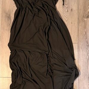 Women’s Black Maxi Dress - Classic Elegant Style